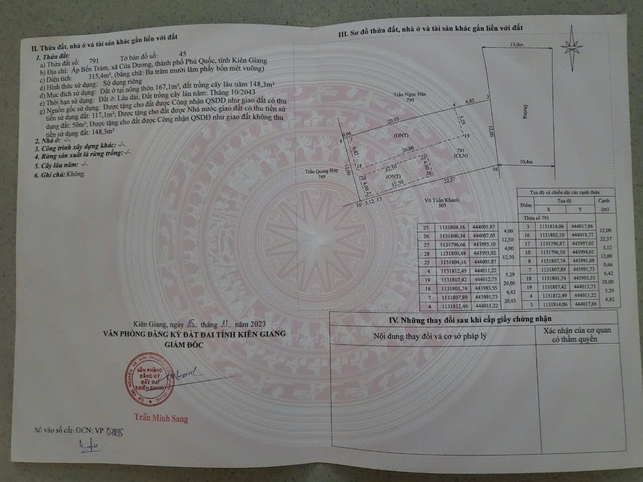 Bán nhà 315m² tại Cửa Dương, đặc khu Phú Quốc