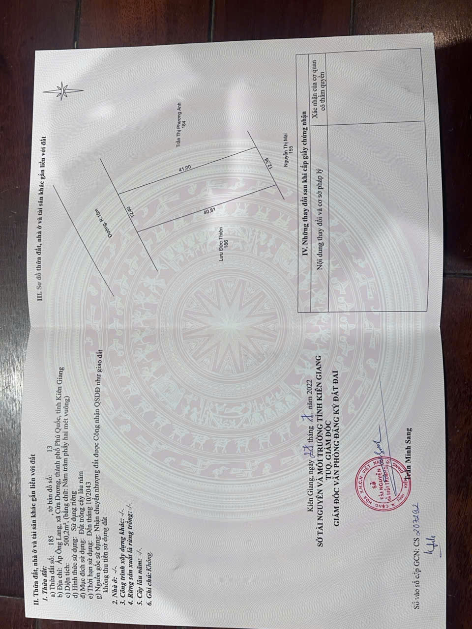 Bán nhà 3698m² tại Cửa Dương, Đặc Khu Phú Quốc