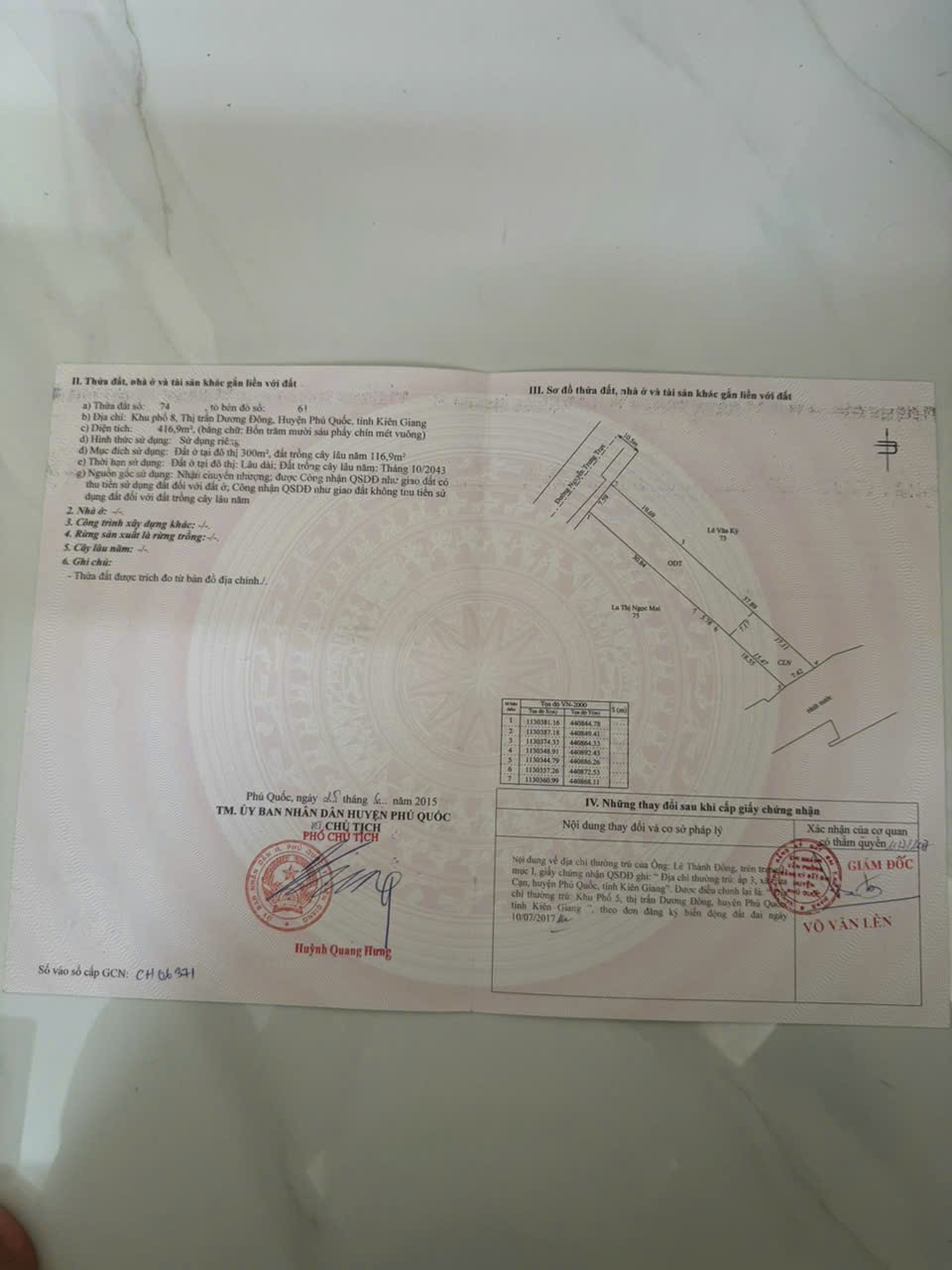 Bán nhà 416m² tại Dương Đông, đặc khu Phú Quốc